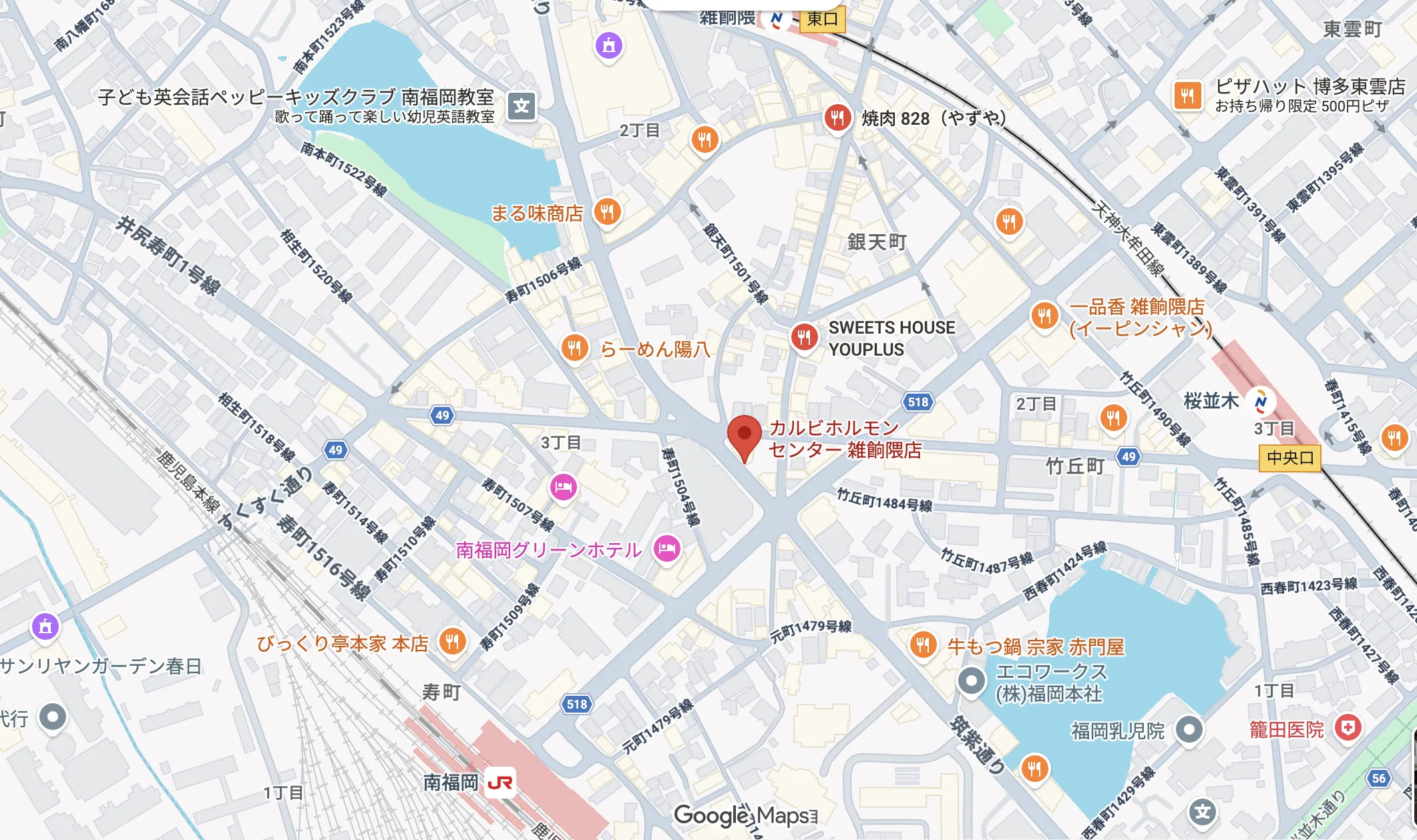 アクセスマップ